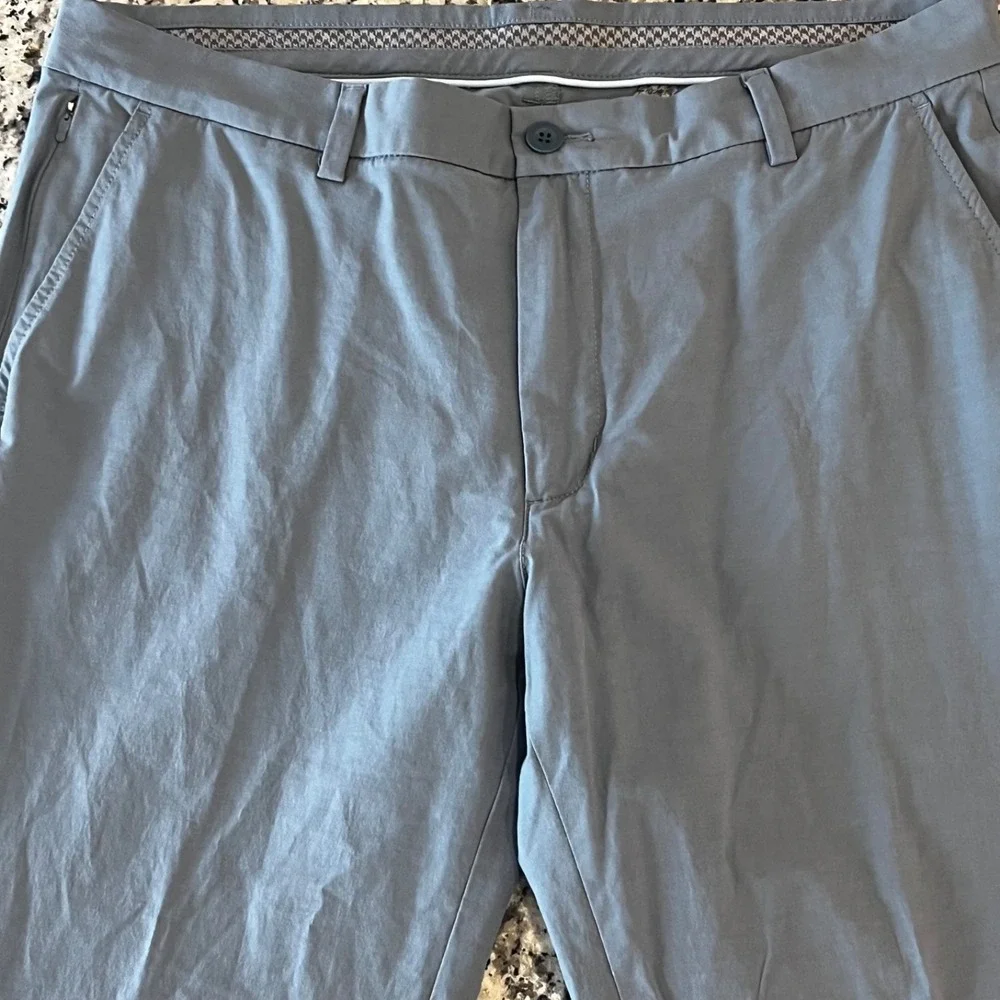 Vineyard Vines‎ Pants Mens 35x32 OTG LIGHTWEIGHT Performance Blue-Gray Golf